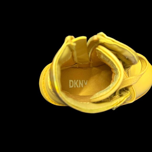 DKNY Girls' Toddler Taupe Combat Boot Size 5 - Picture 4 of 6